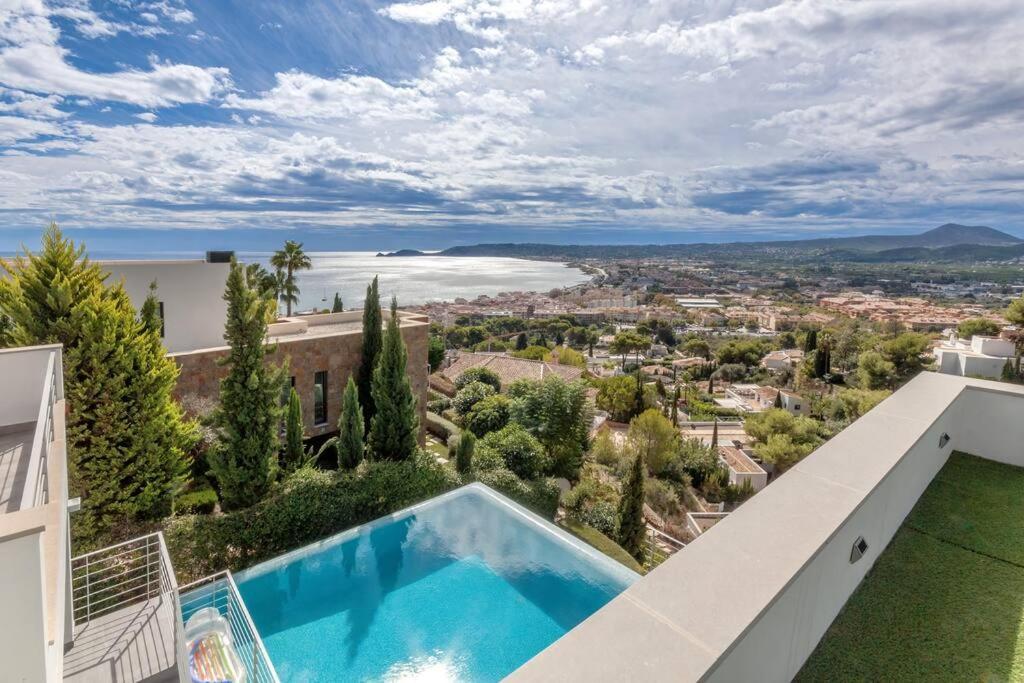 Peaceful Oasis In Javea Villa With Sea Views And Pool Esterno foto