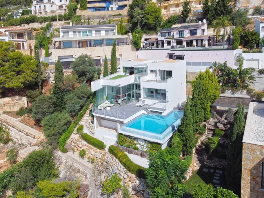 Peaceful Oasis In Javea Villa With Sea Views And Pool Esterno foto